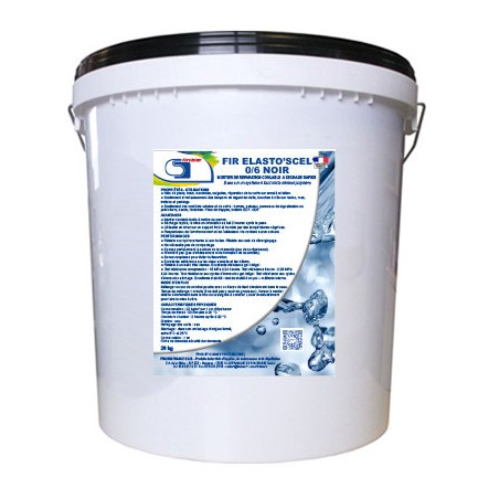 FIR ELASTO SCEL 0/6 NOIR